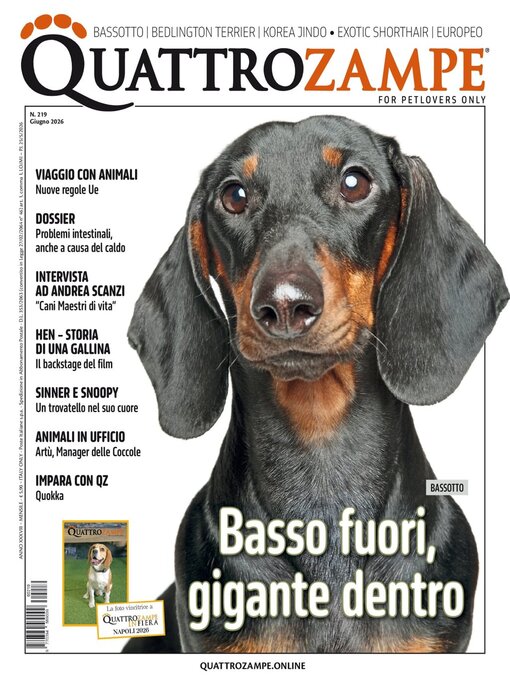 Cover image for Quattrozampe